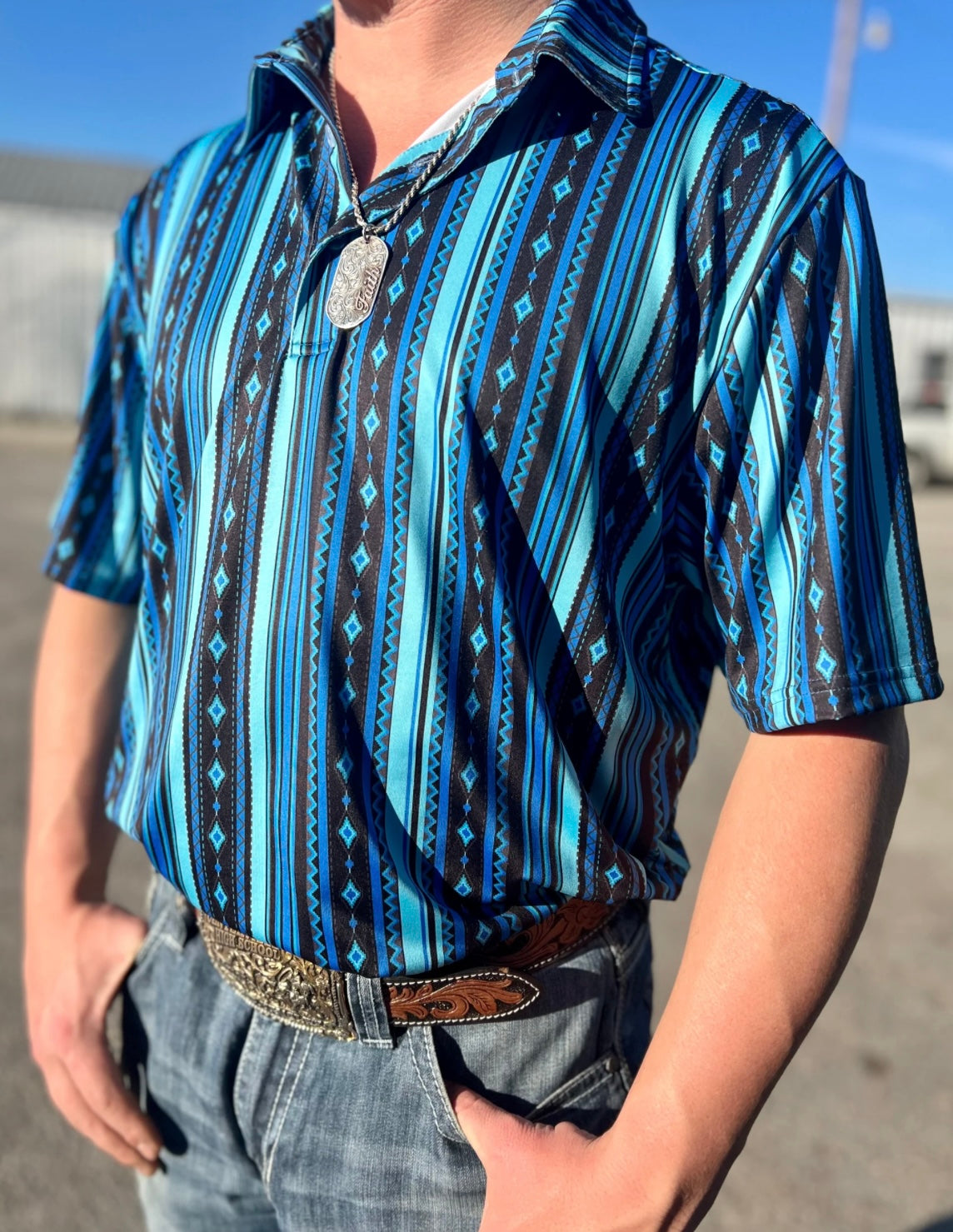 Southern Blues Polo
