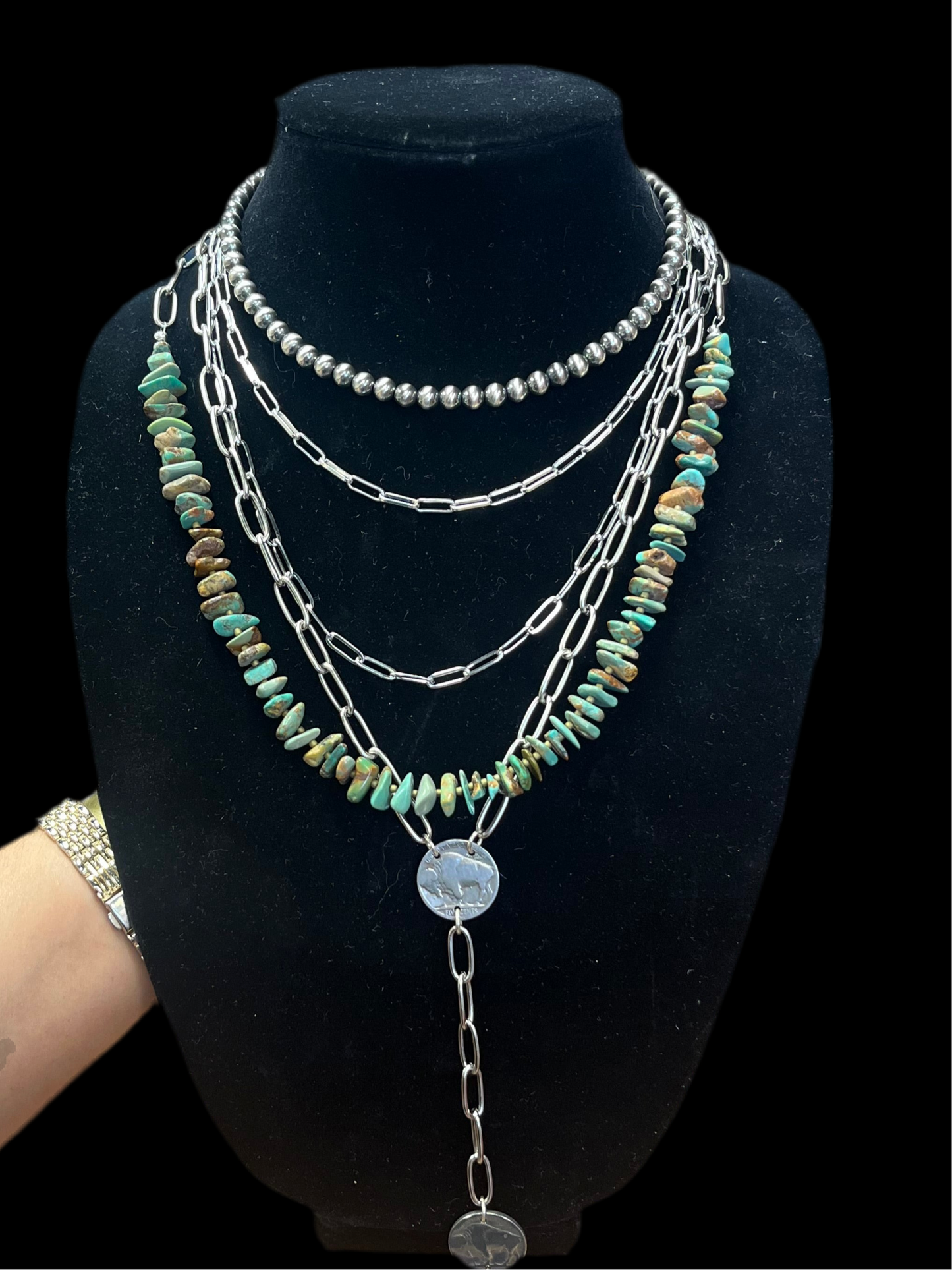 Paperclip Stacker Chain // 14in.