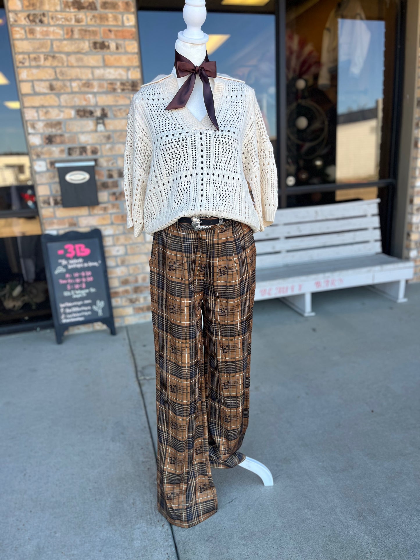 The Corporate Cowgirl Trouser