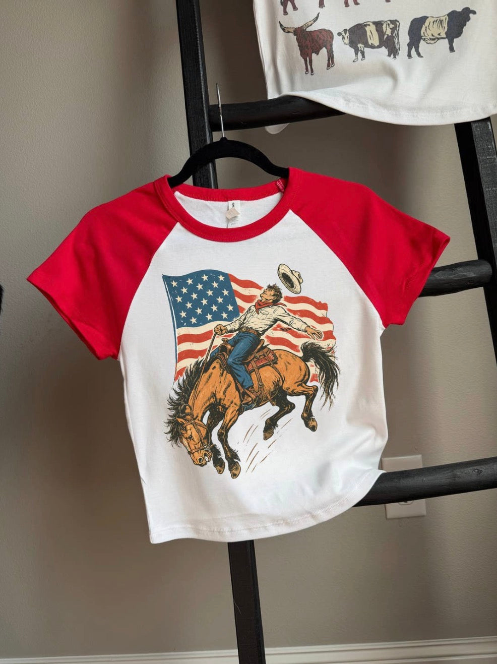 American Cowboy Baby Tee