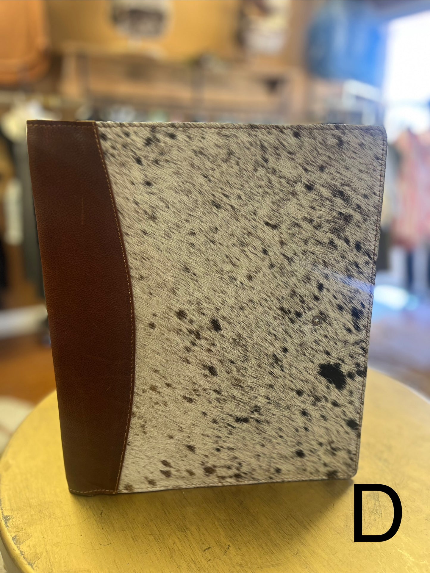 Cowhide & Leather Planner