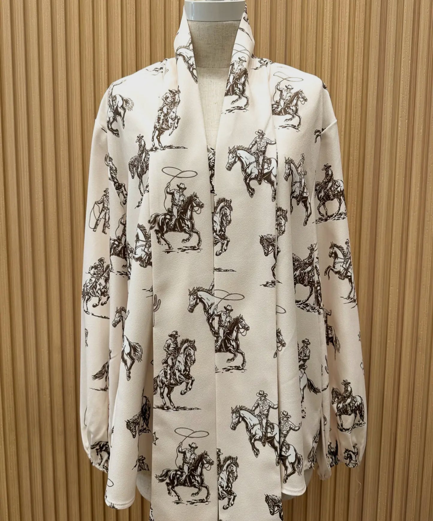 Vaquero Bow Tie Blouse