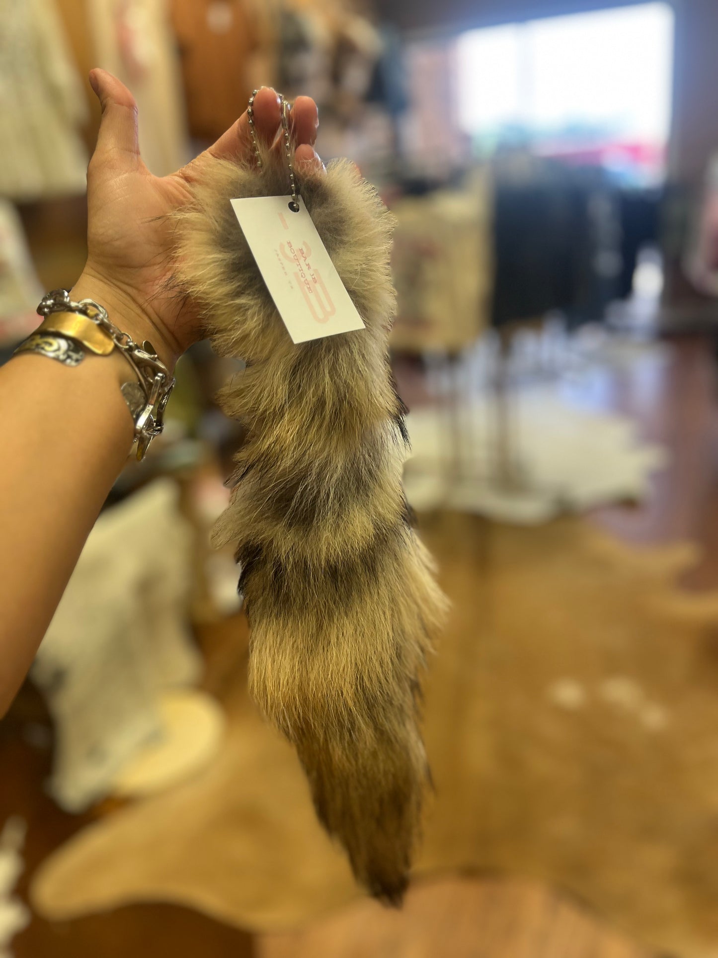 American Grey Fox Tail