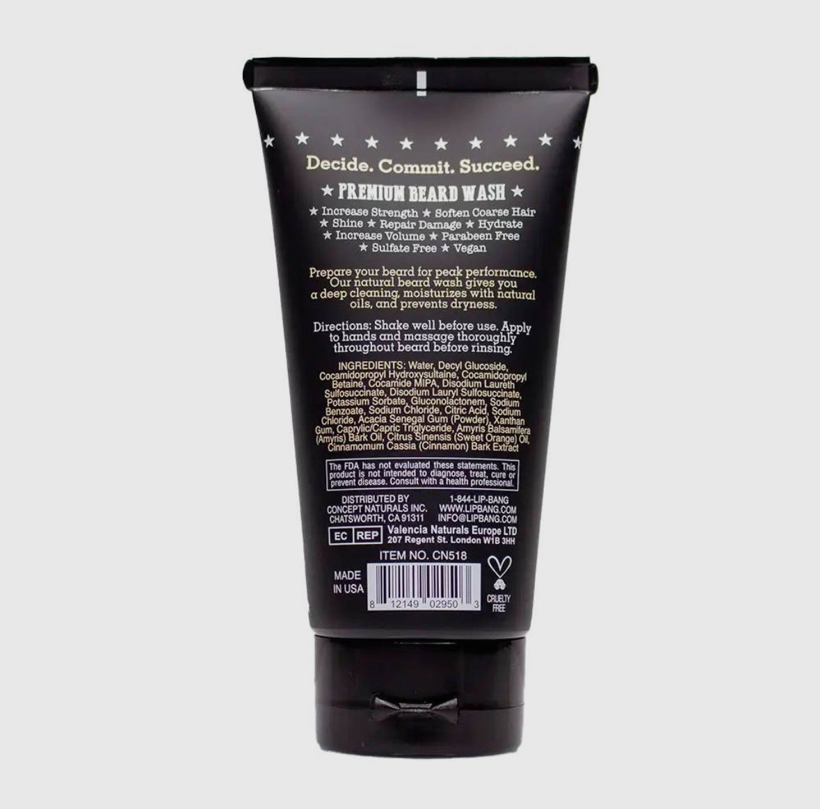 Vegan Beard Wash