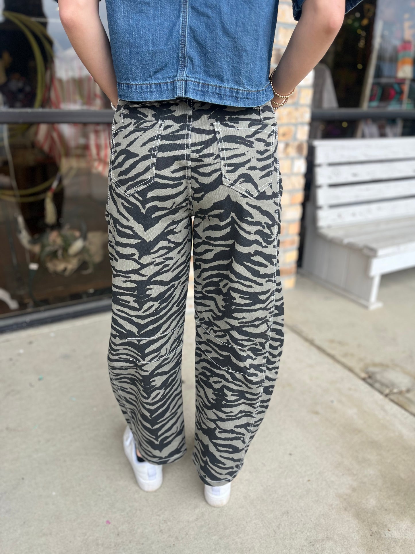 The Abby Barrel Jean