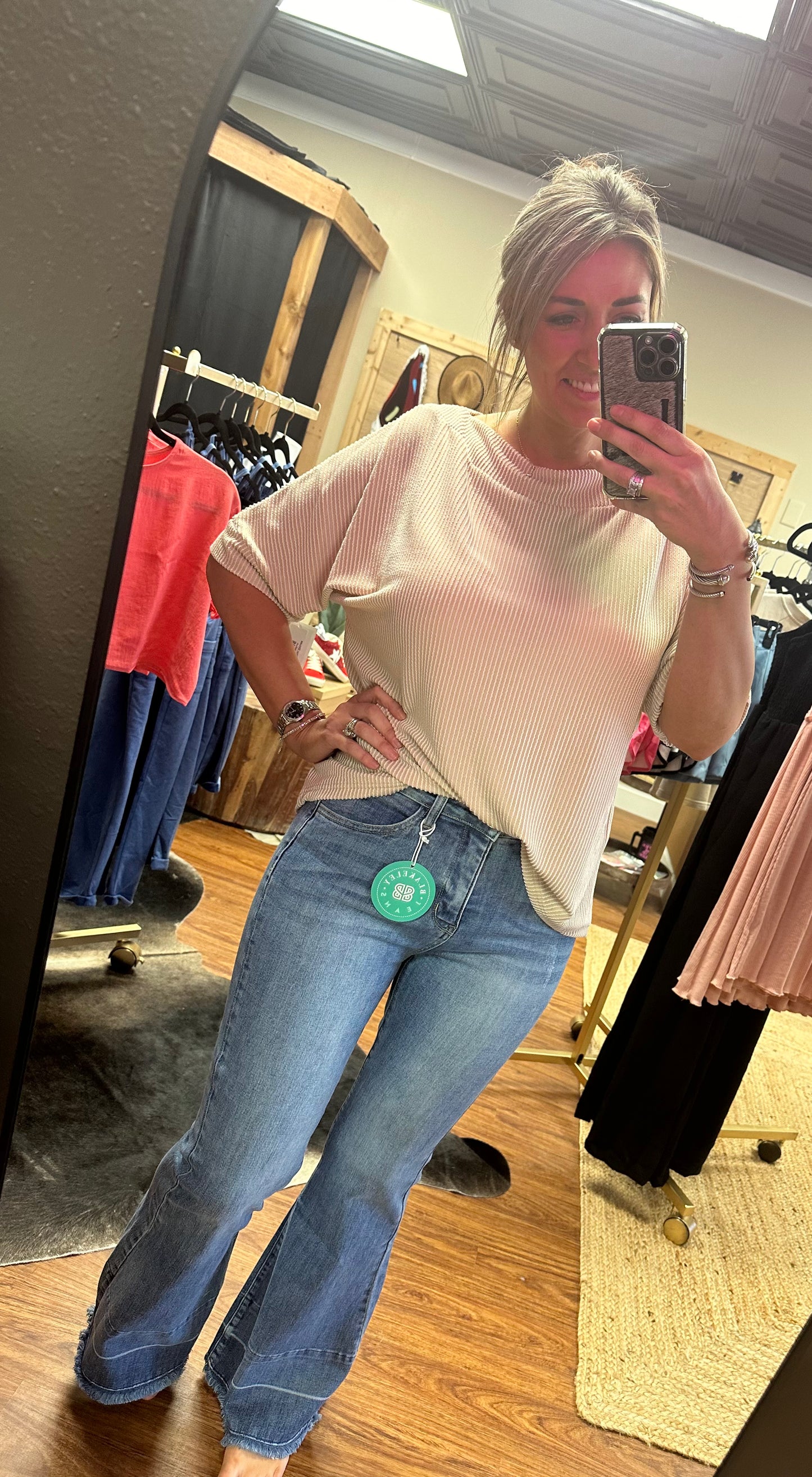 Kimberly Medium Wash W/Tummy Control