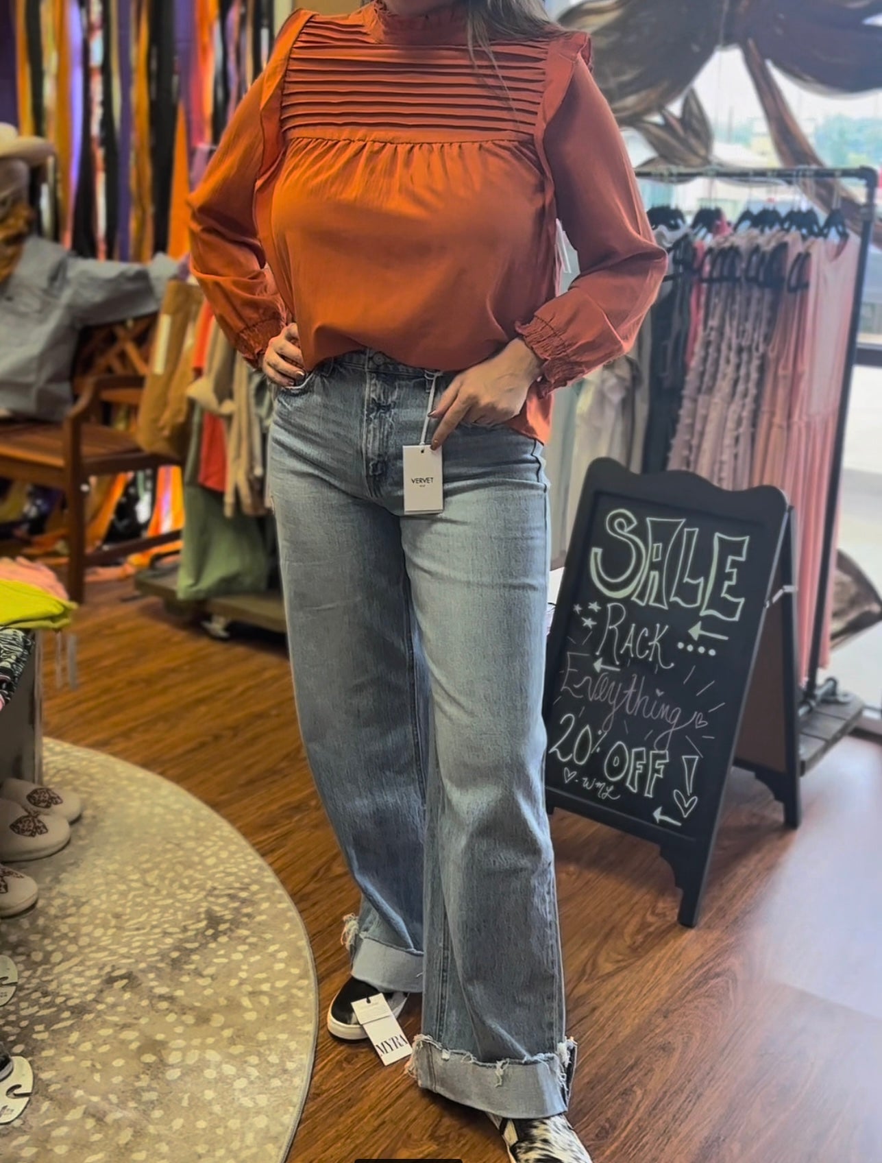 VERVET Baggy Wide Kris Jean