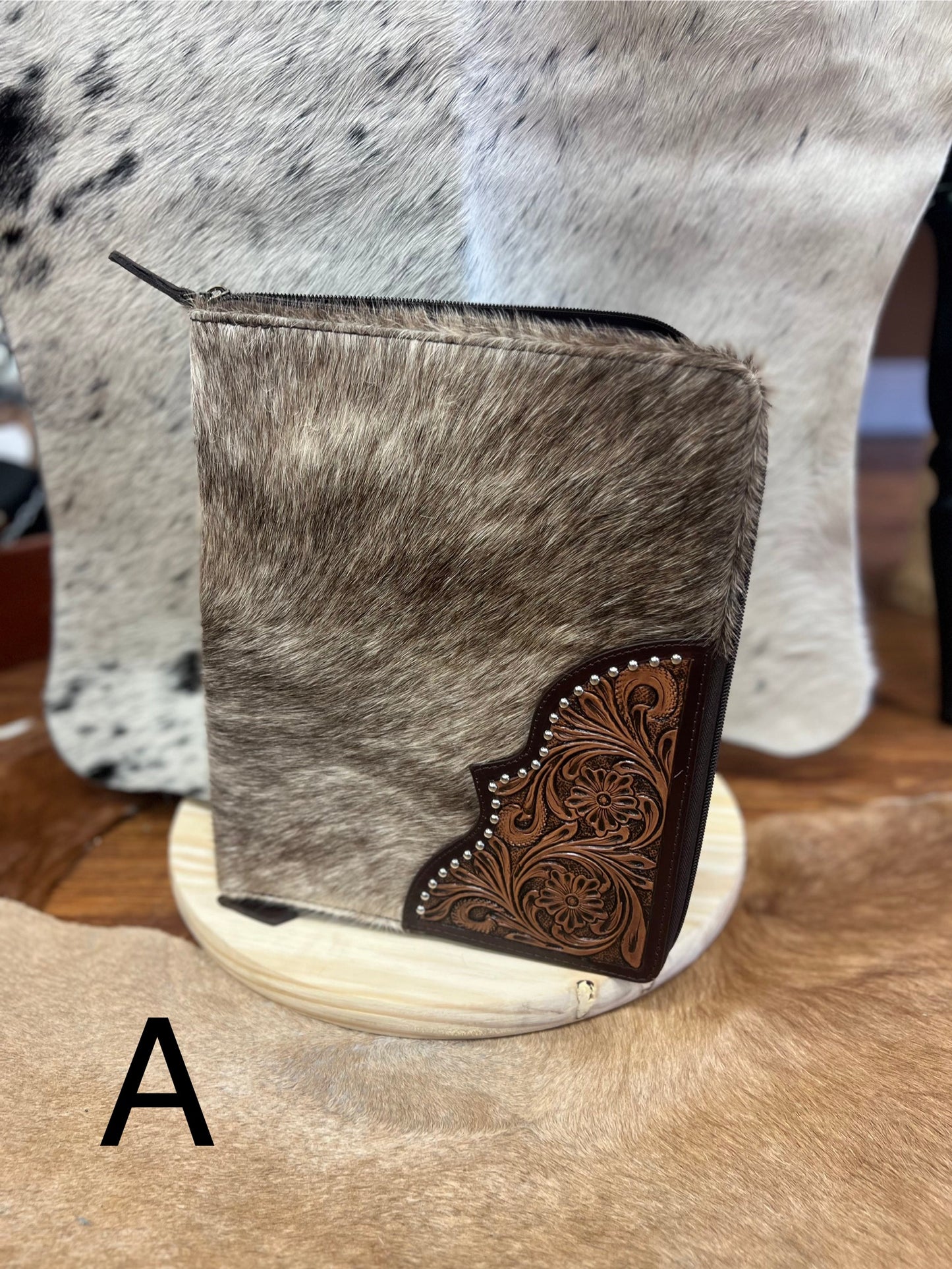 Cowhide & Leather Planner
