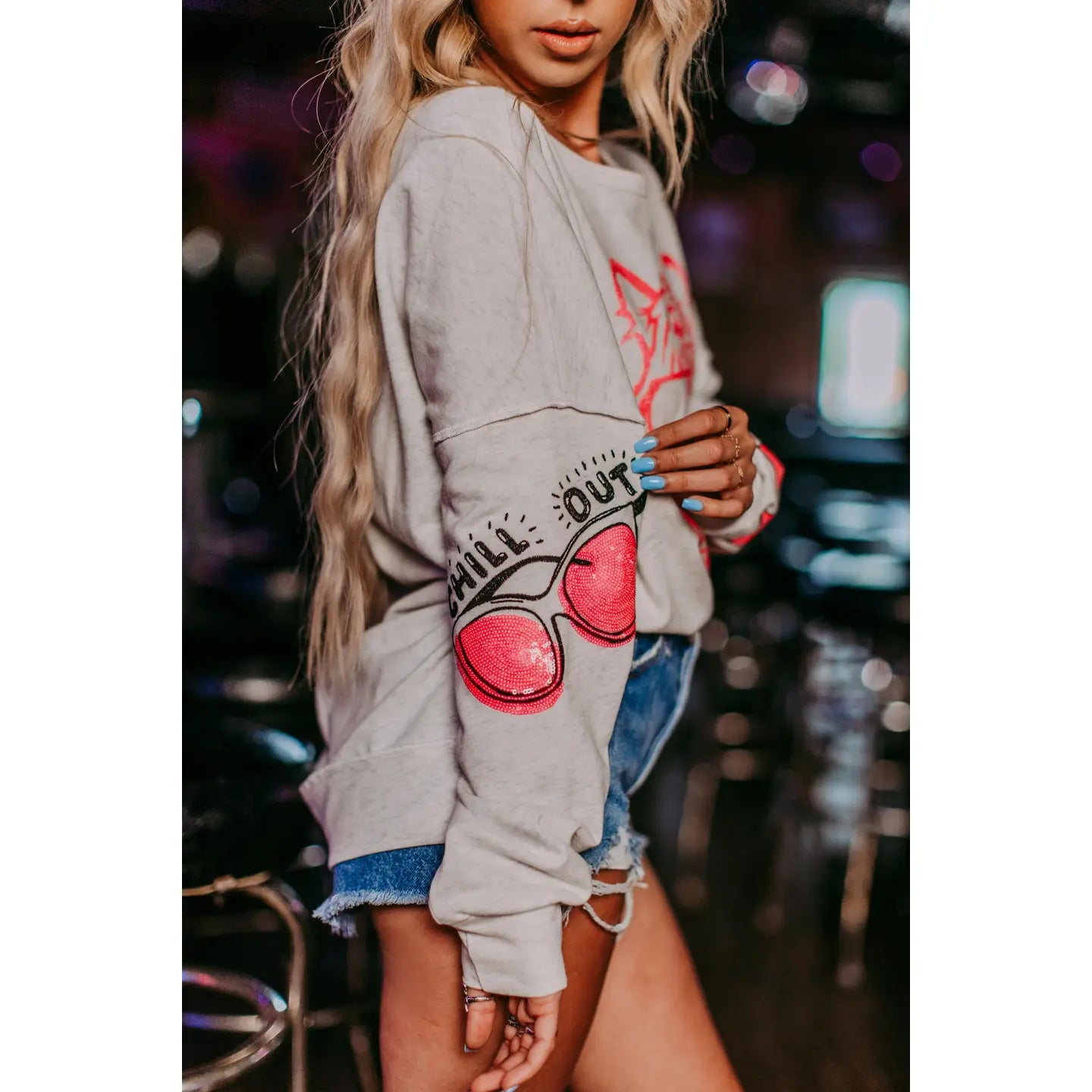 Chill Out Tiger Sweatshirt
