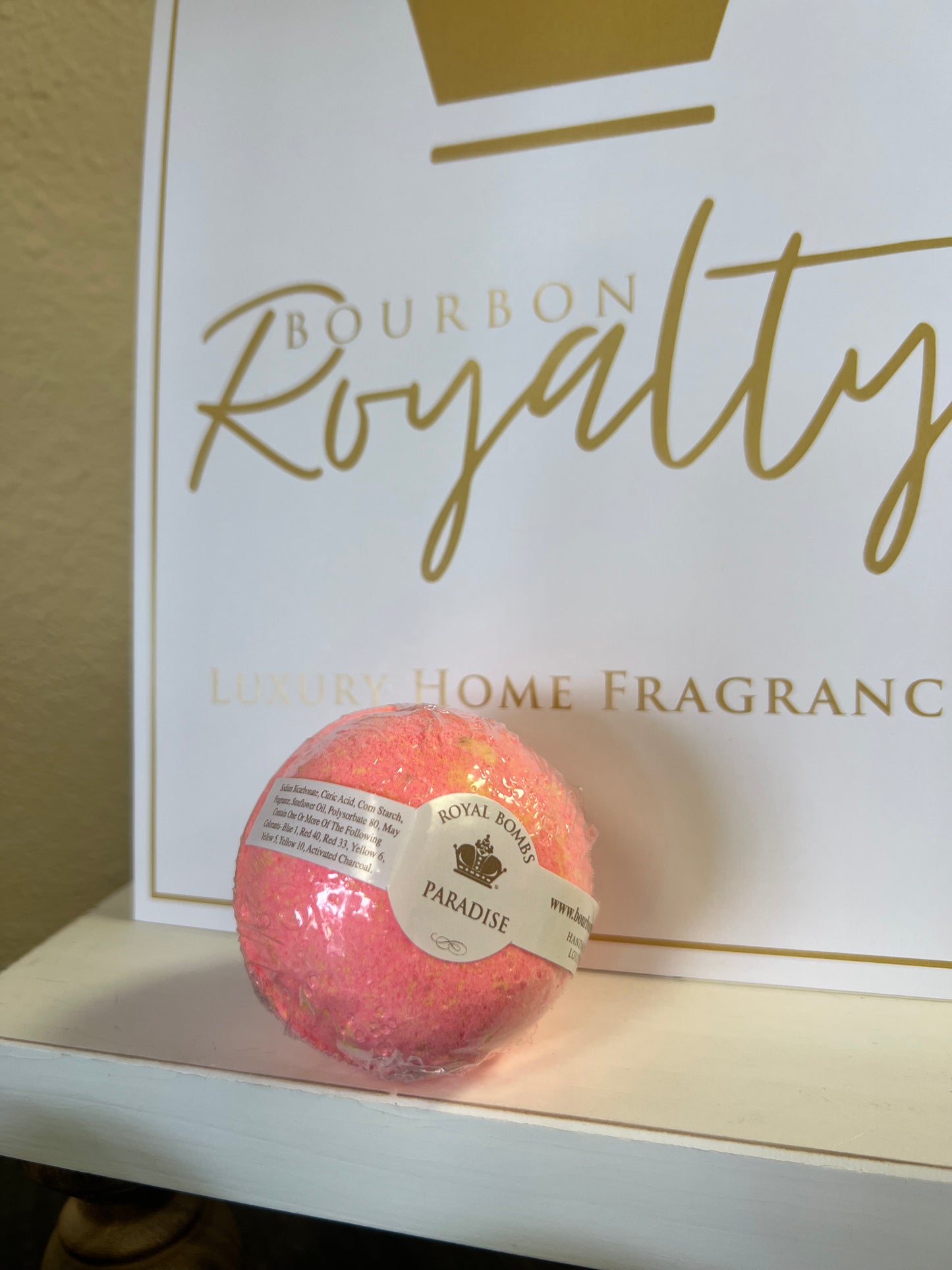 Bourbon Royalty Royal Bath Bombs