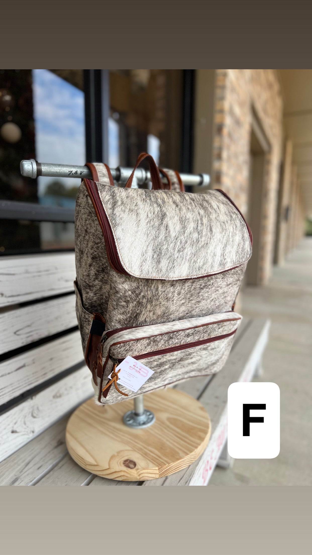 Cowhide & Genuine Leather Backpack