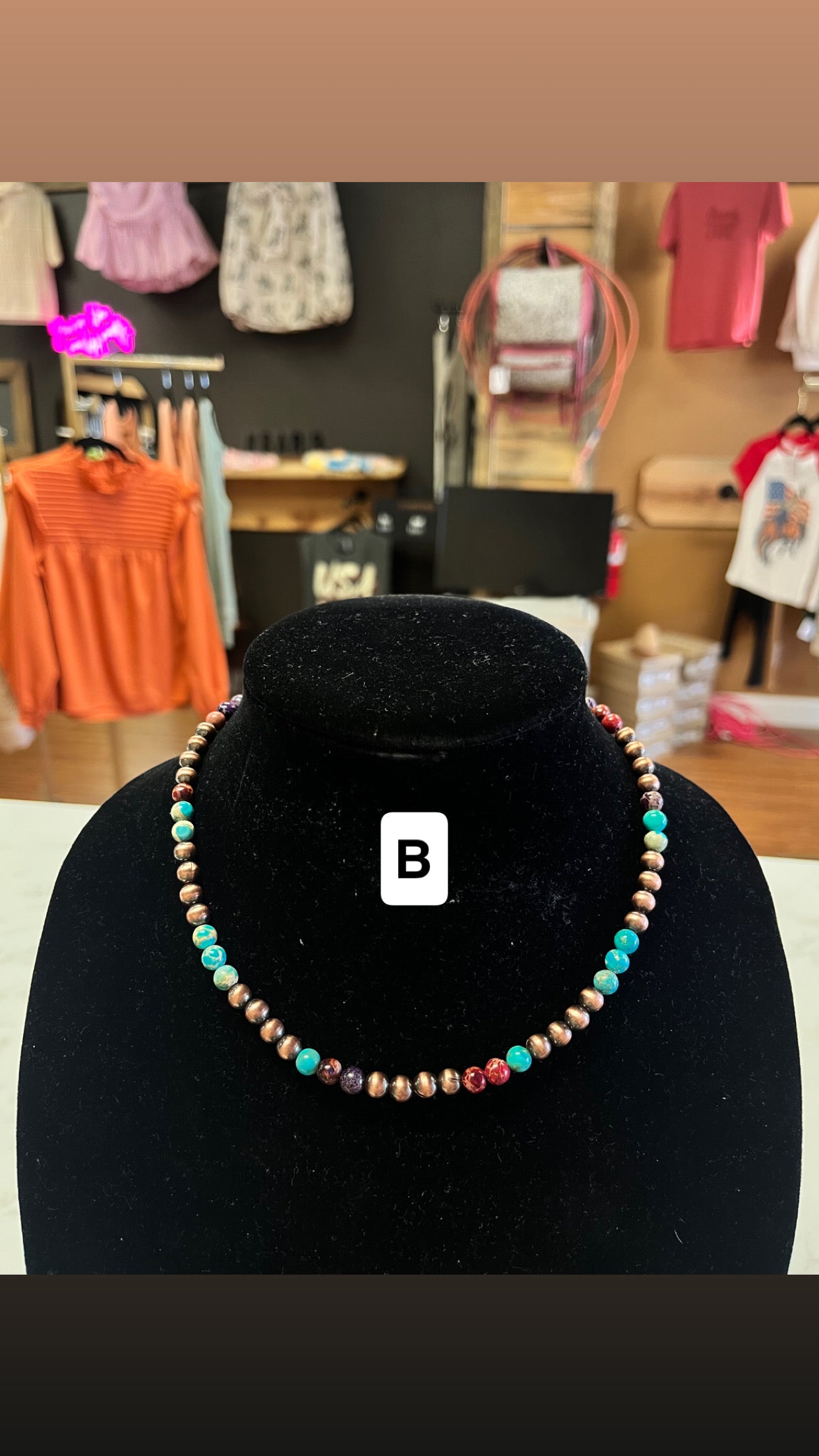 Copper & Jasper Pearls