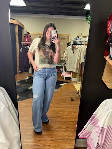 Vervet Super High Rise Baggy Wide Leg