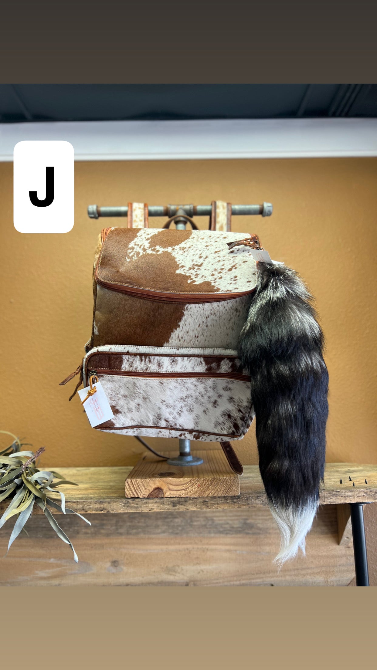 Cowhide & Genuine Leather Backpack
