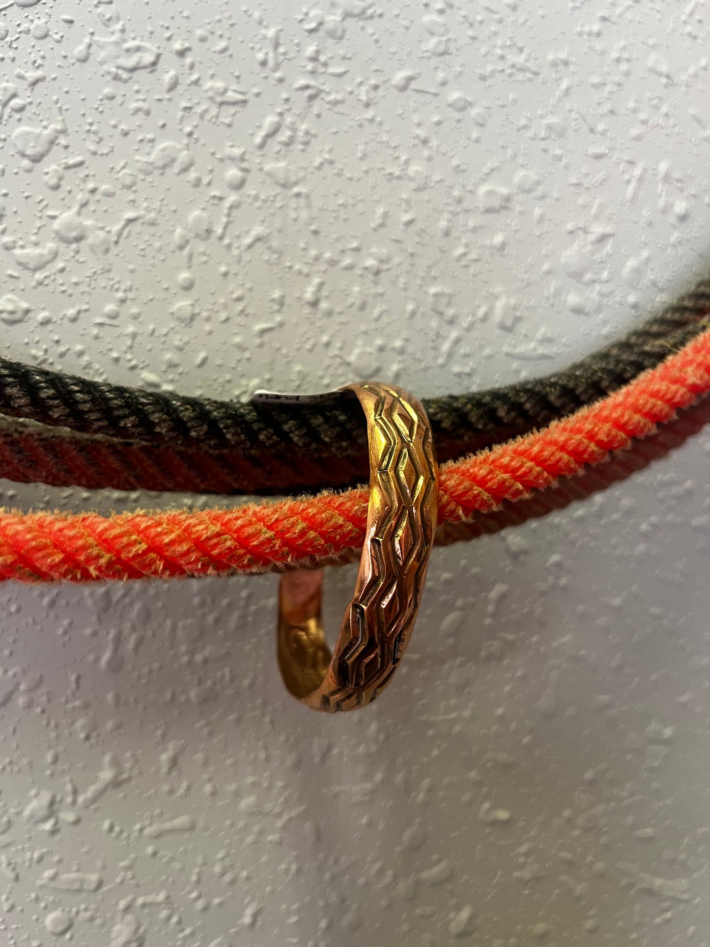 Hand Stamped Copper Cuff