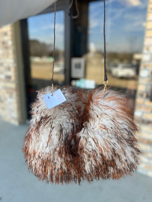 Angora Fur Purse