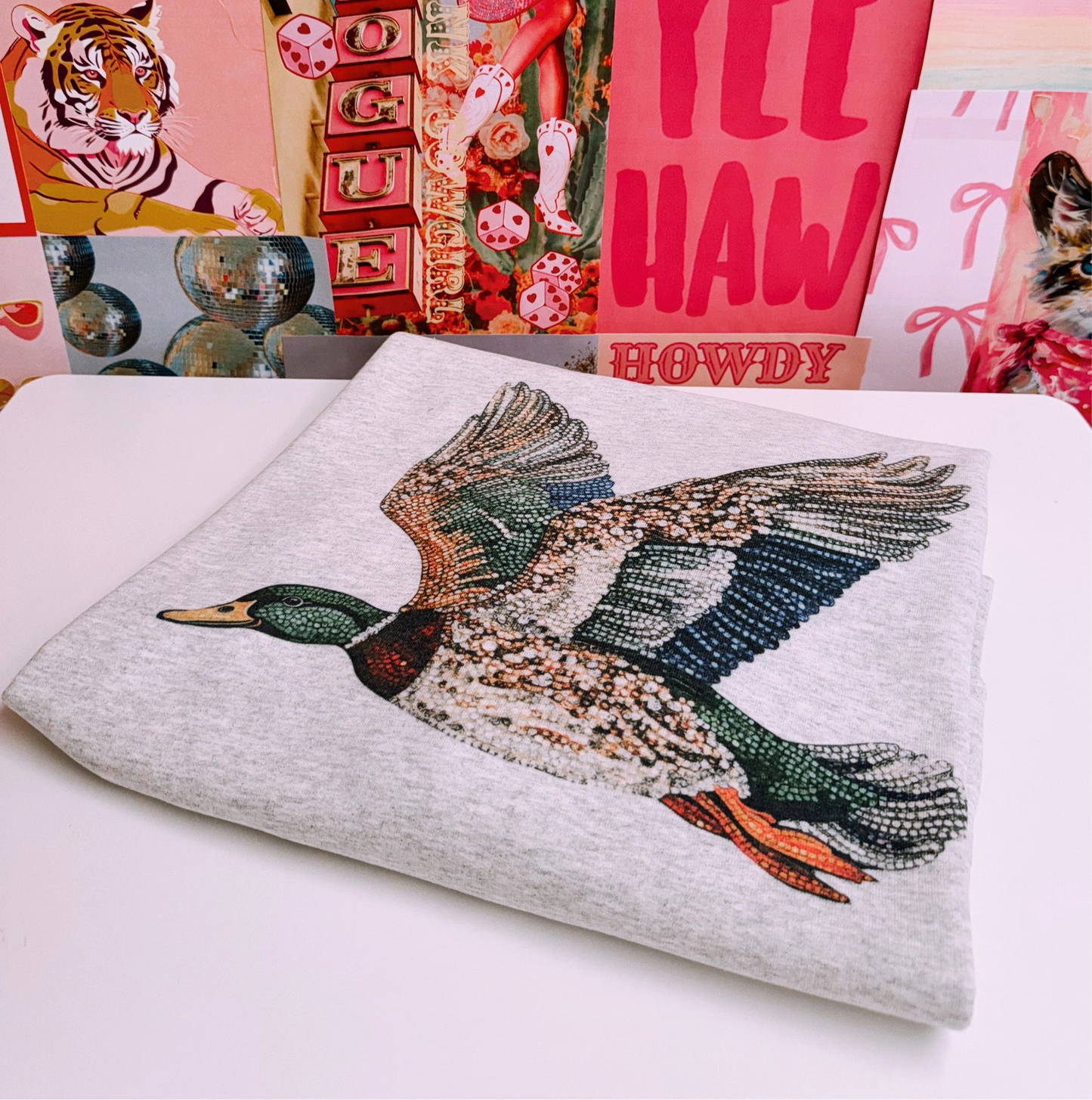 Diamond Duck Crewneck