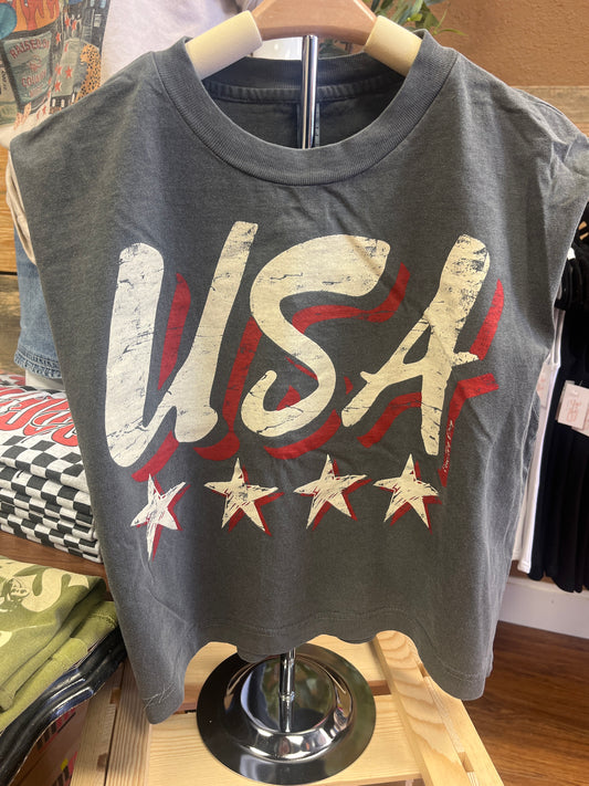 ‘Merica Boxy Muscle Tee