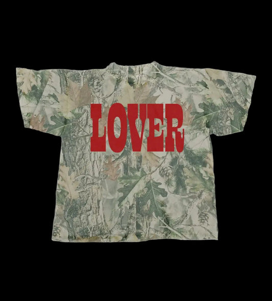 LOVER Camo Boxy Tee