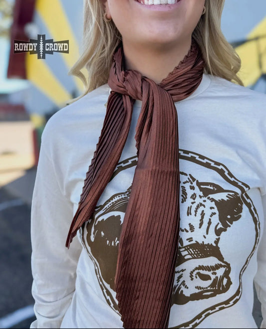 Pasadena Pleated Wild Rag