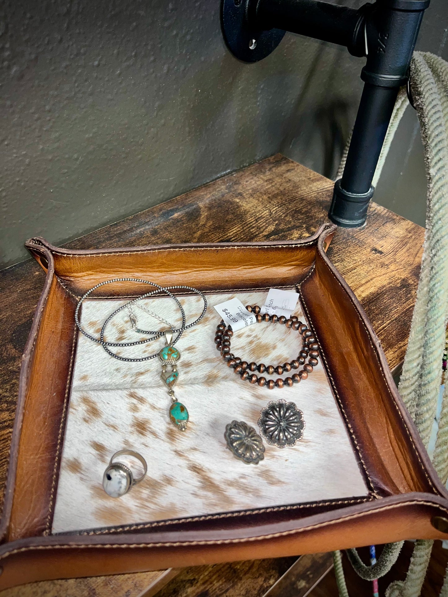 Genuine Cowhide Tray