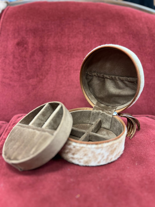 Hair on Hide Jewelry Box