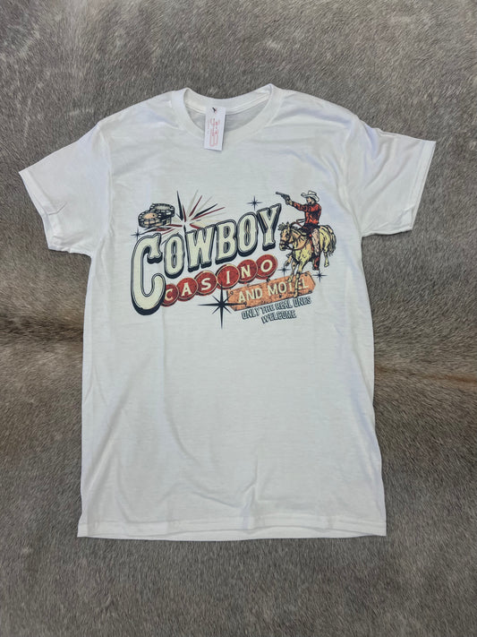 Cowboy Casino & Motel Tee