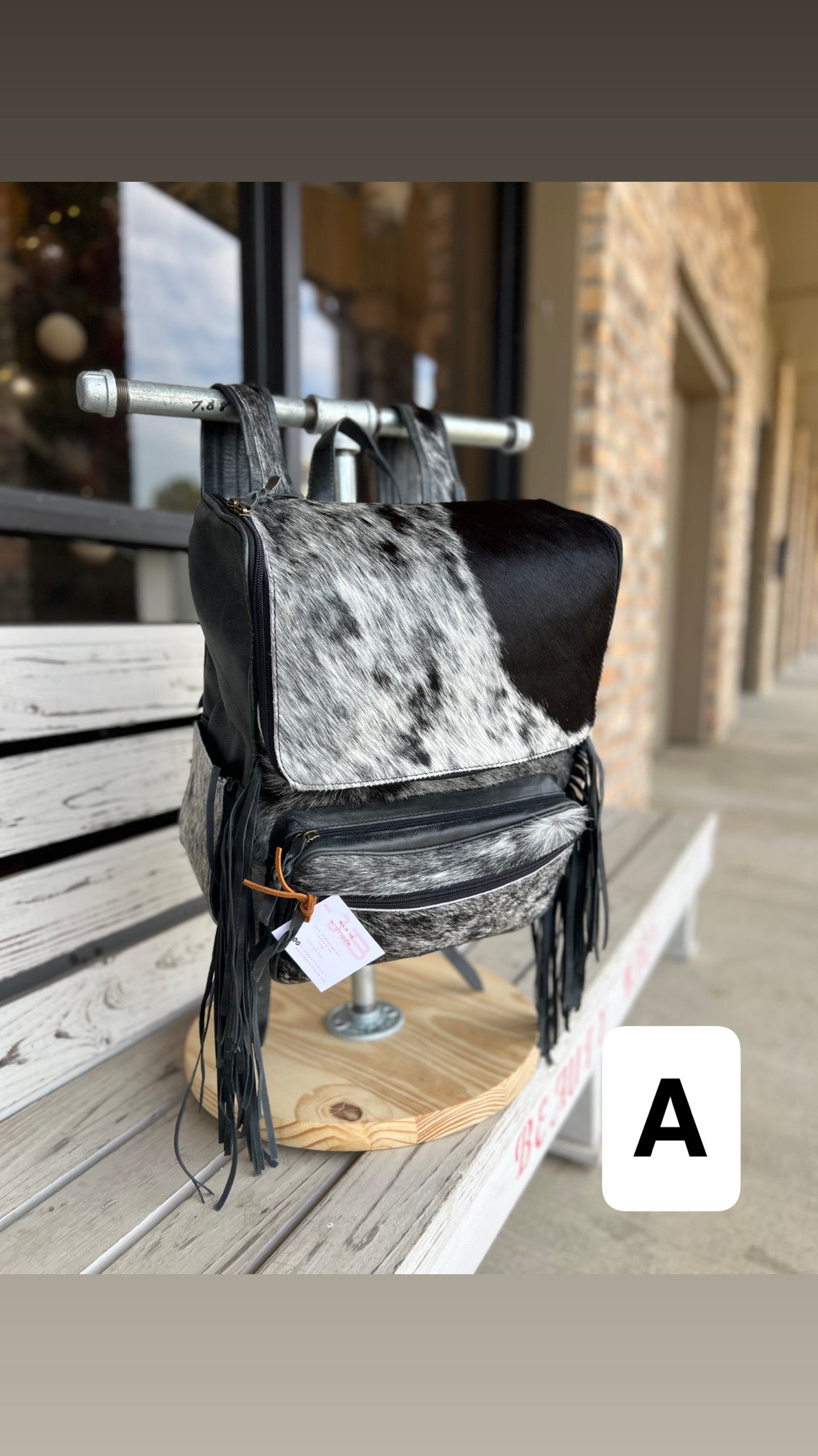 Cowhide & Genuine Leather Backpack