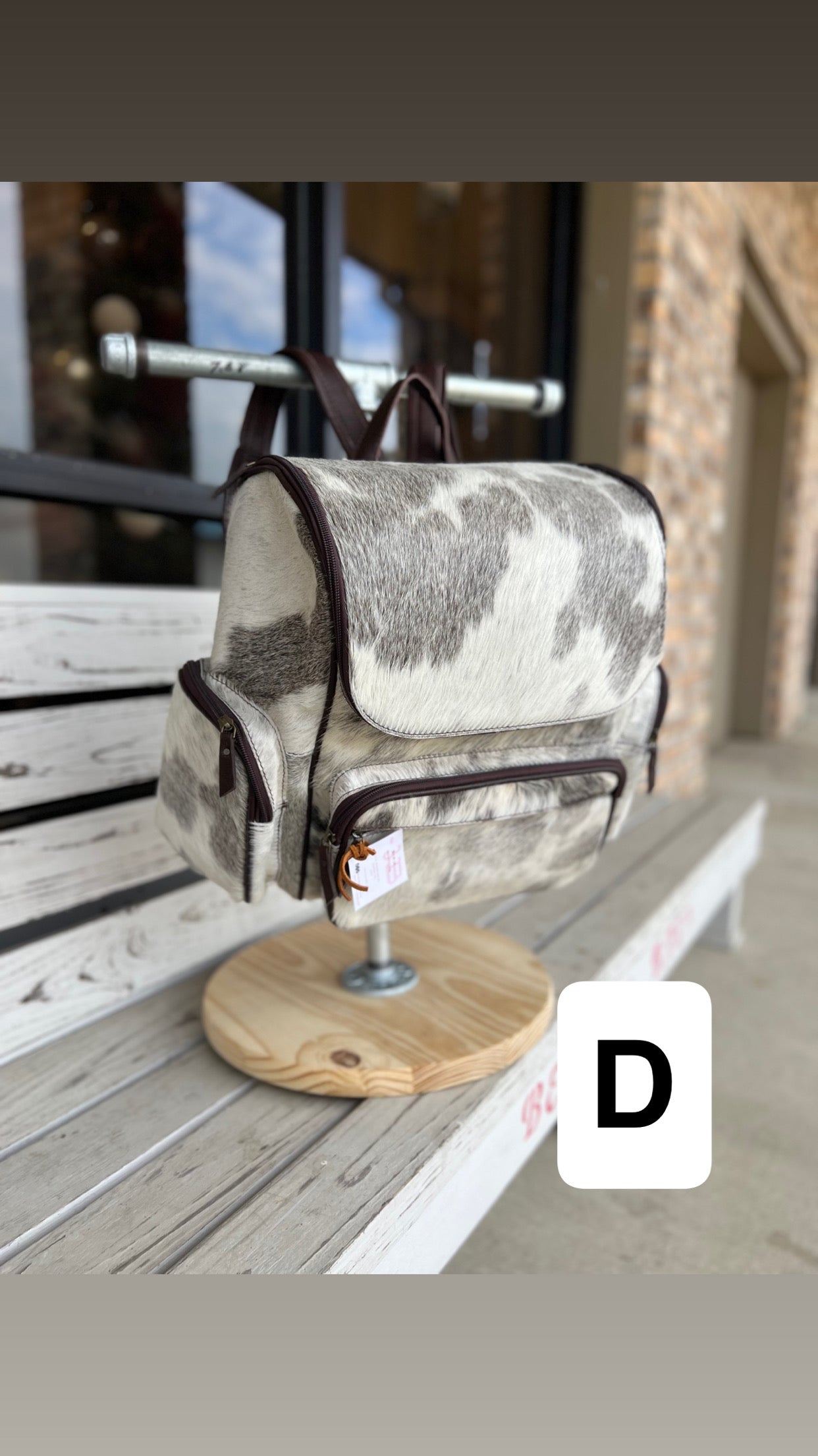 Cowhide & Genuine Leather Backpack