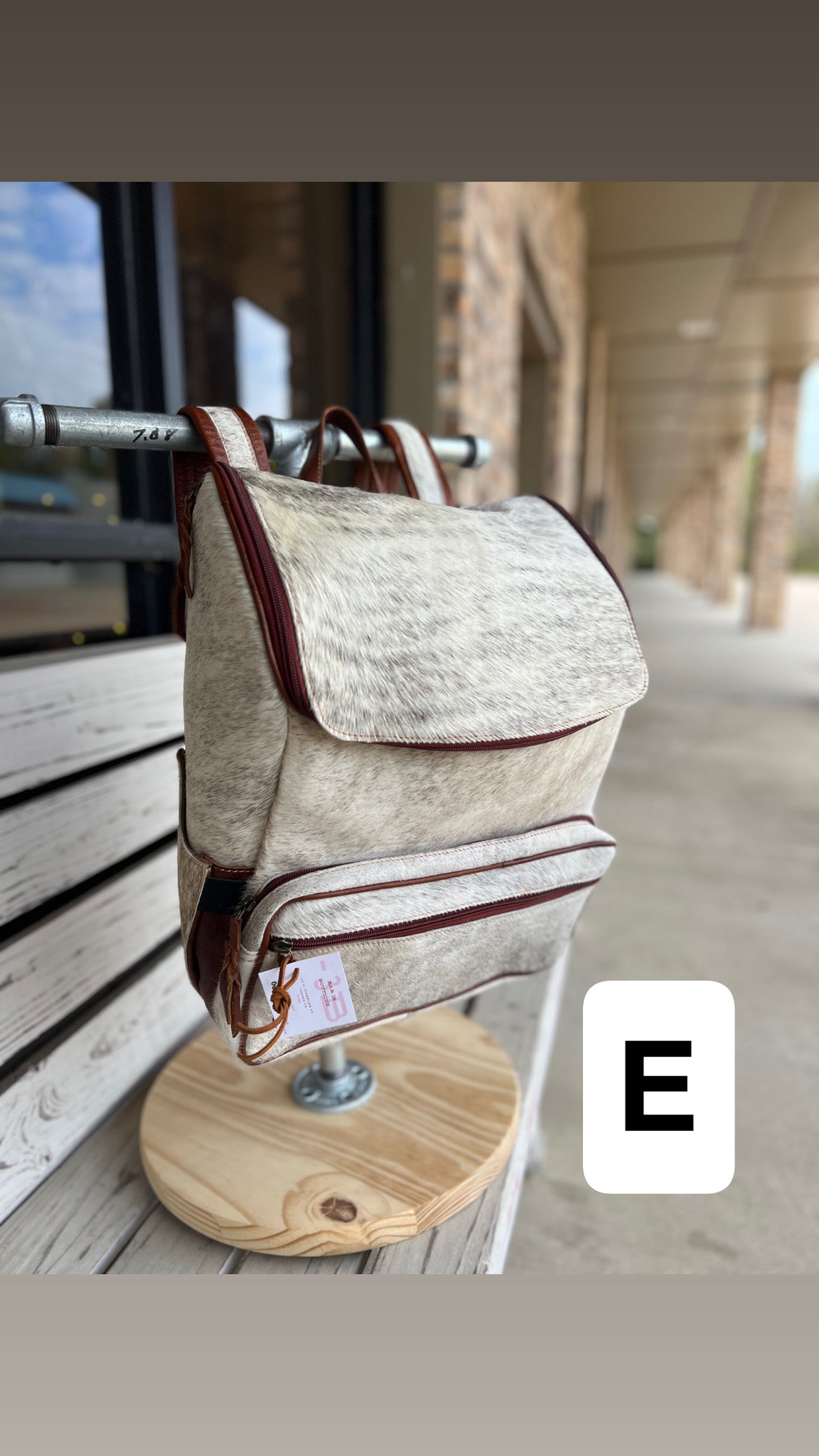 Cowhide & Genuine Leather Backpack