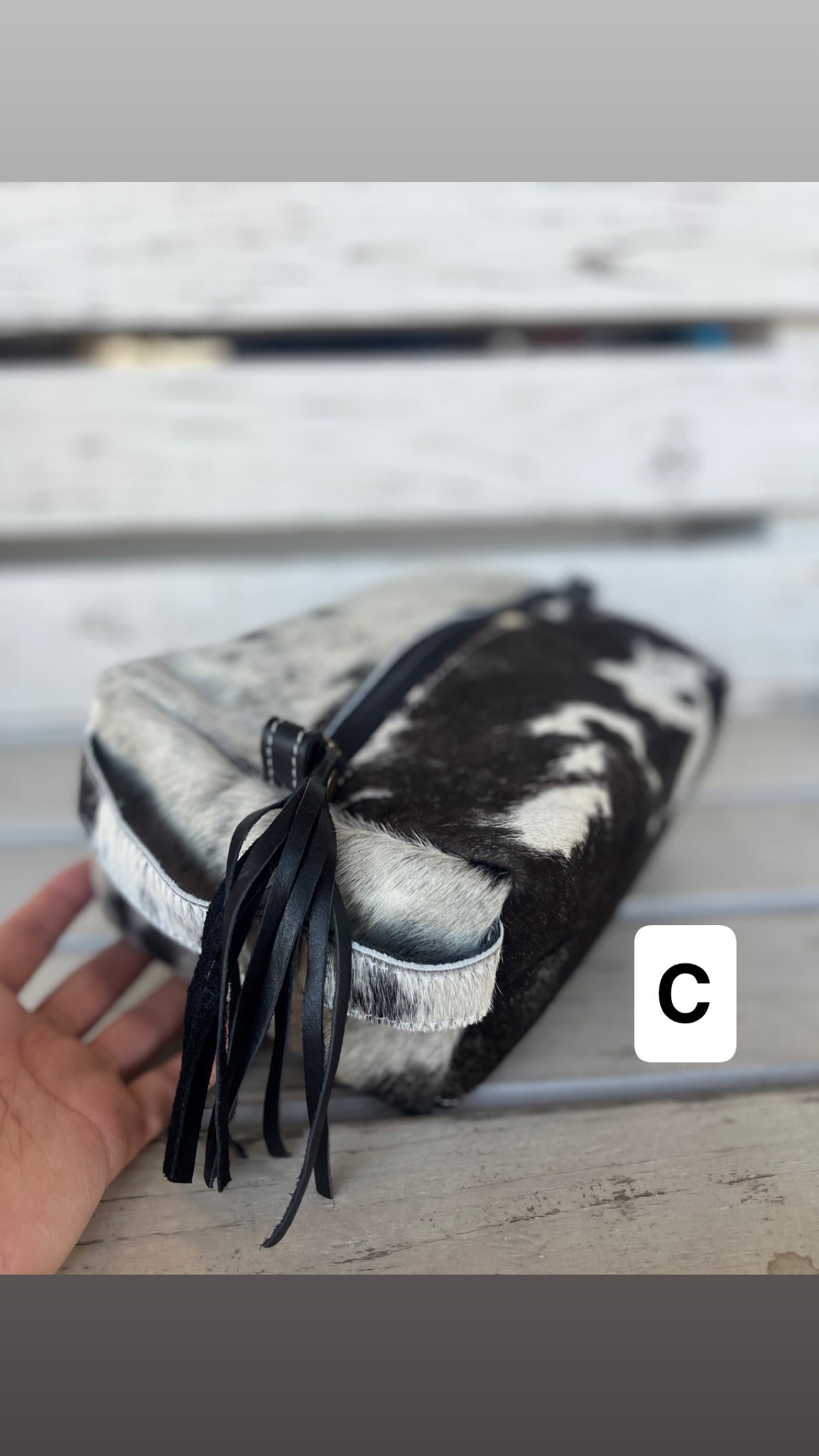 Toiletry Bag with Tassel