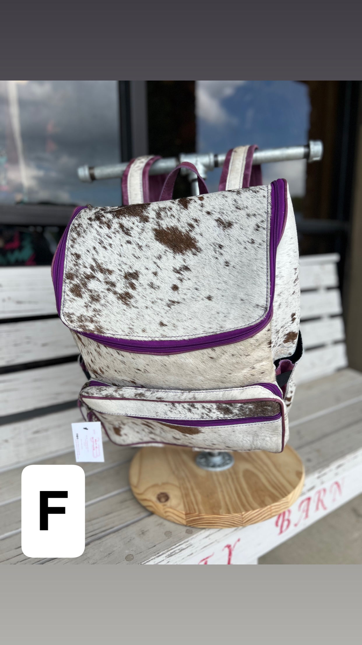 Cowhide & Genuine Leather Backpack
