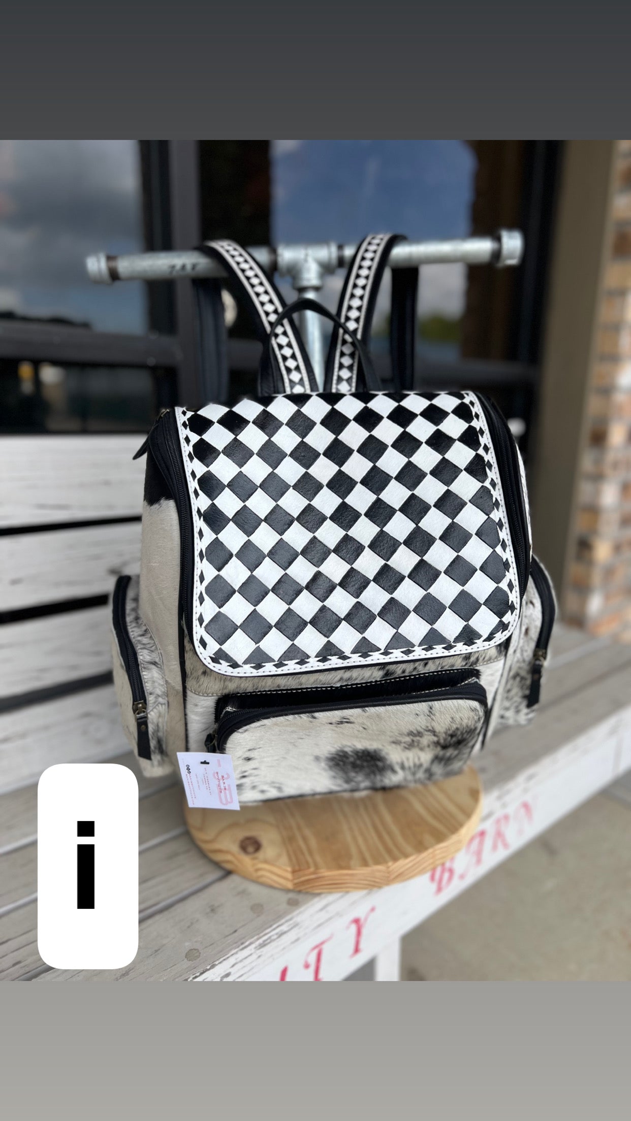 Cowhide & Genuine Leather Backpack