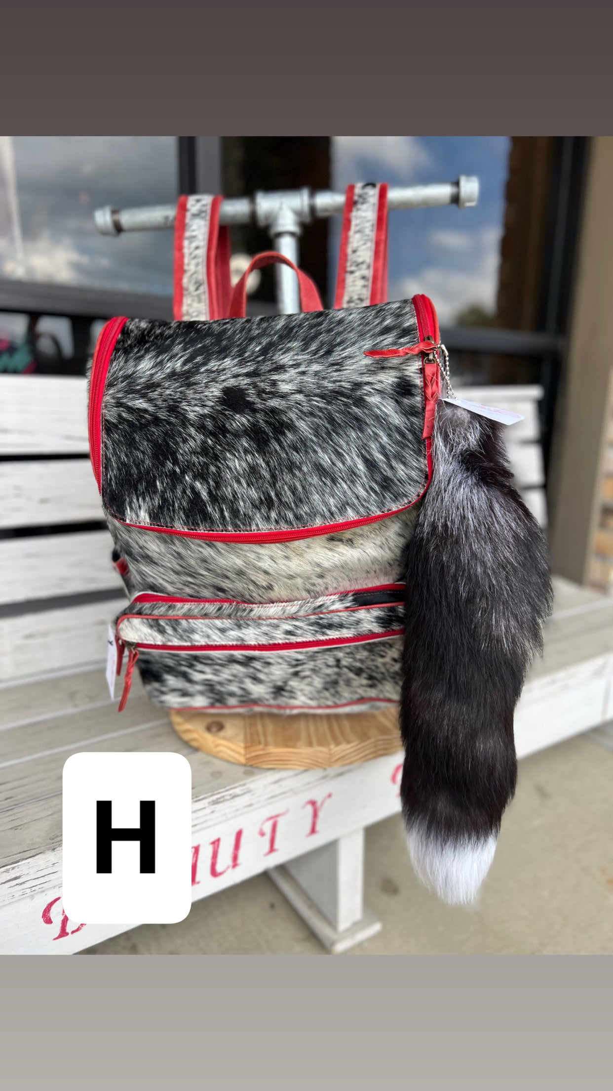 Cowhide & Genuine Leather Backpack