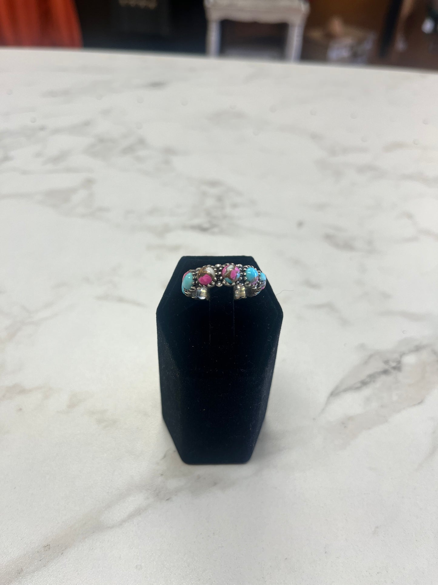 Cotton Candy Eternity Band