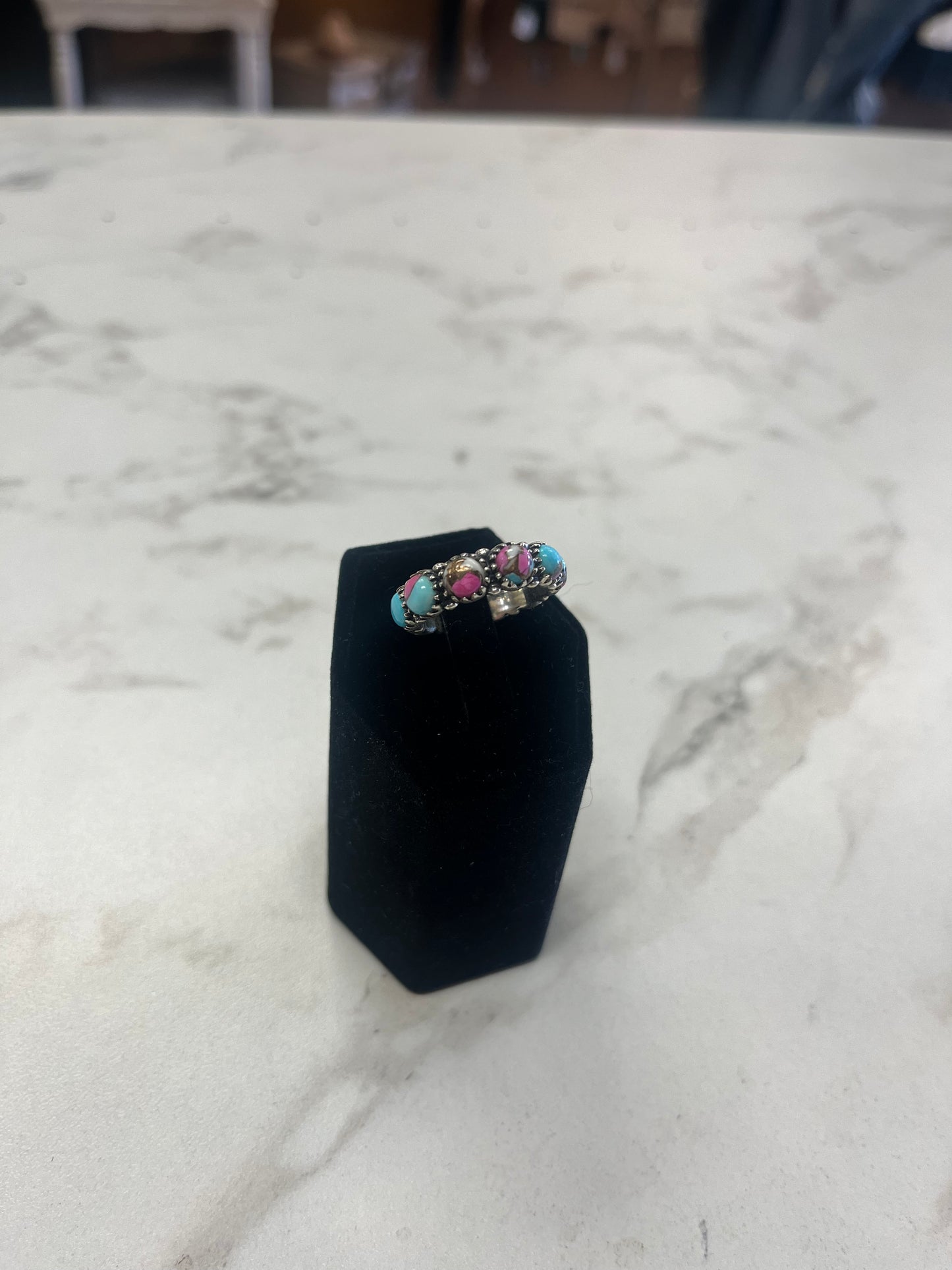 Cotton Candy Eternity Band
