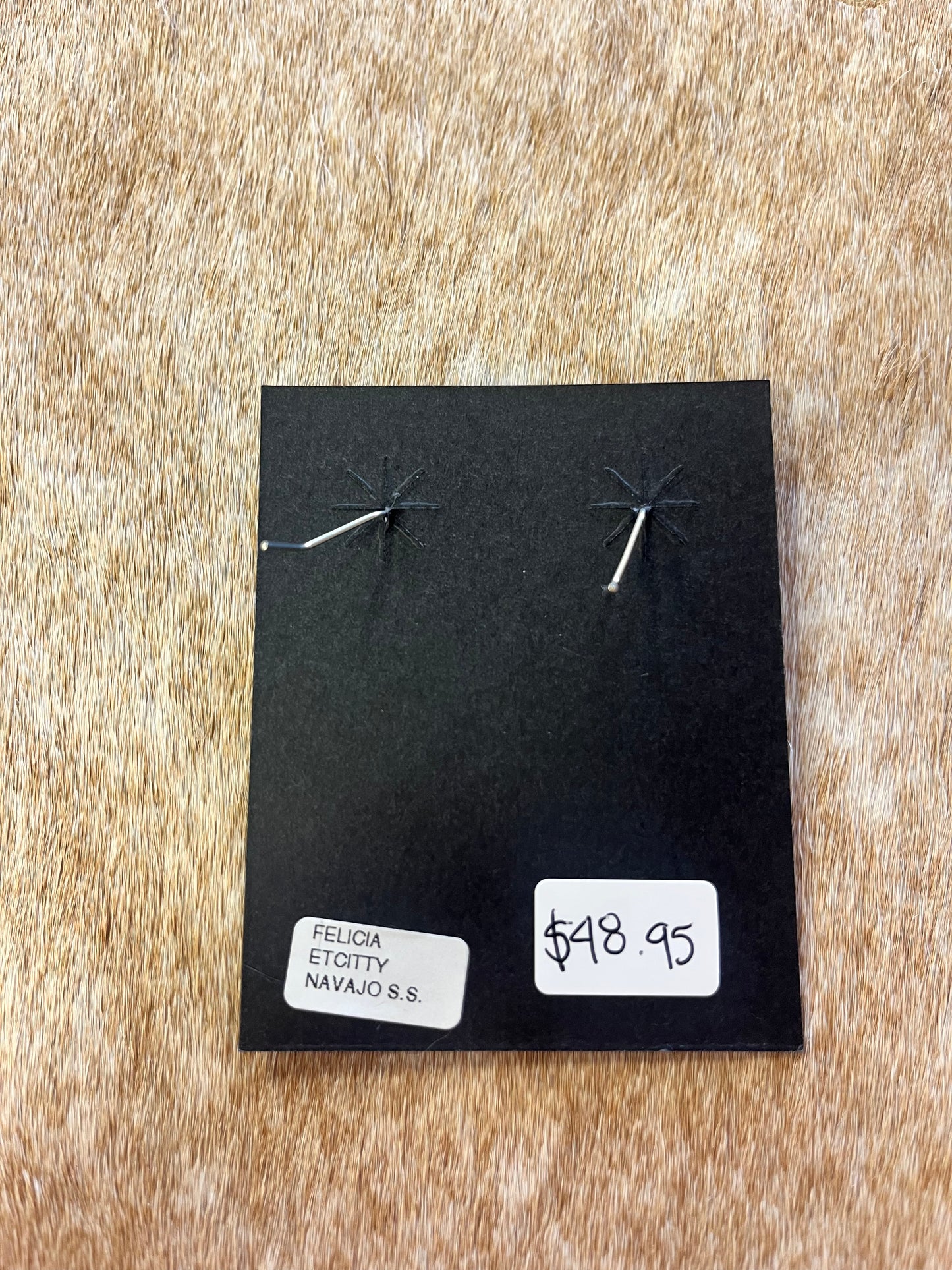 Sterling Silver Bar Earrings