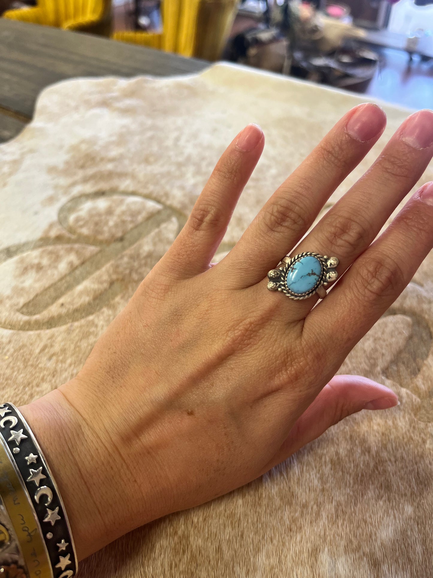 Adjustable Golden Hills Ring