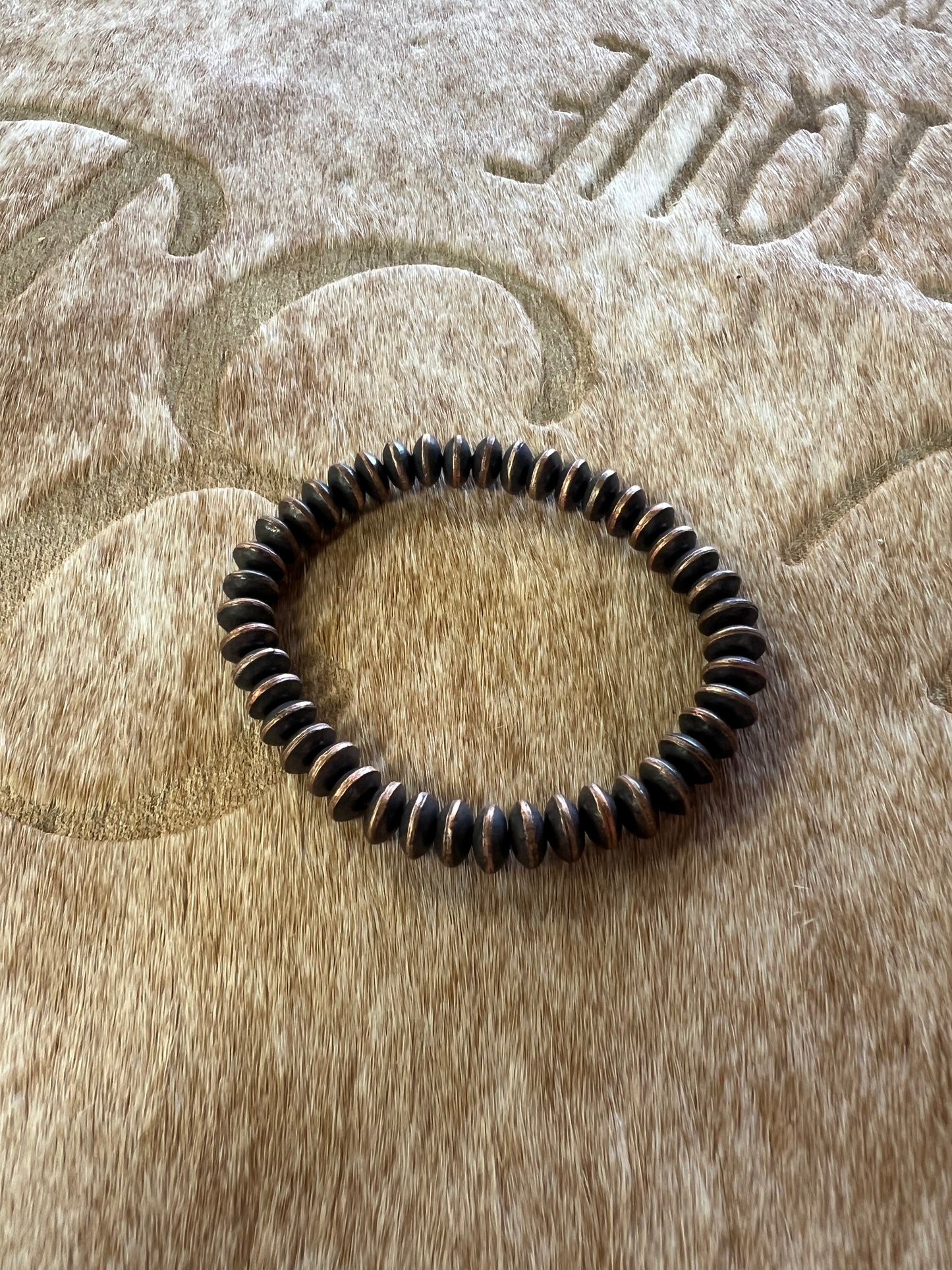 Mini Copper Saucer Bracelet