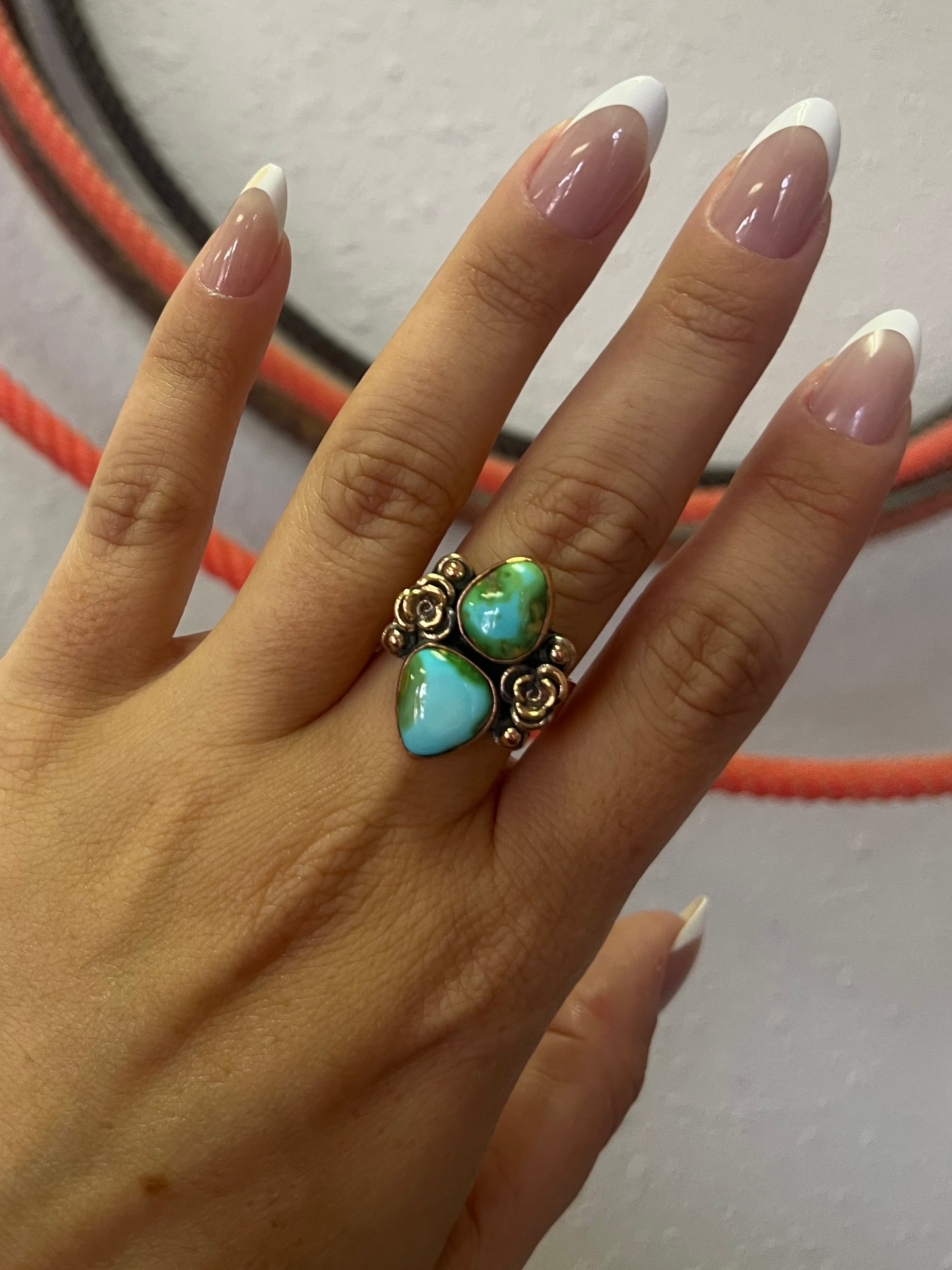 Copper & SG Adjustable Ring