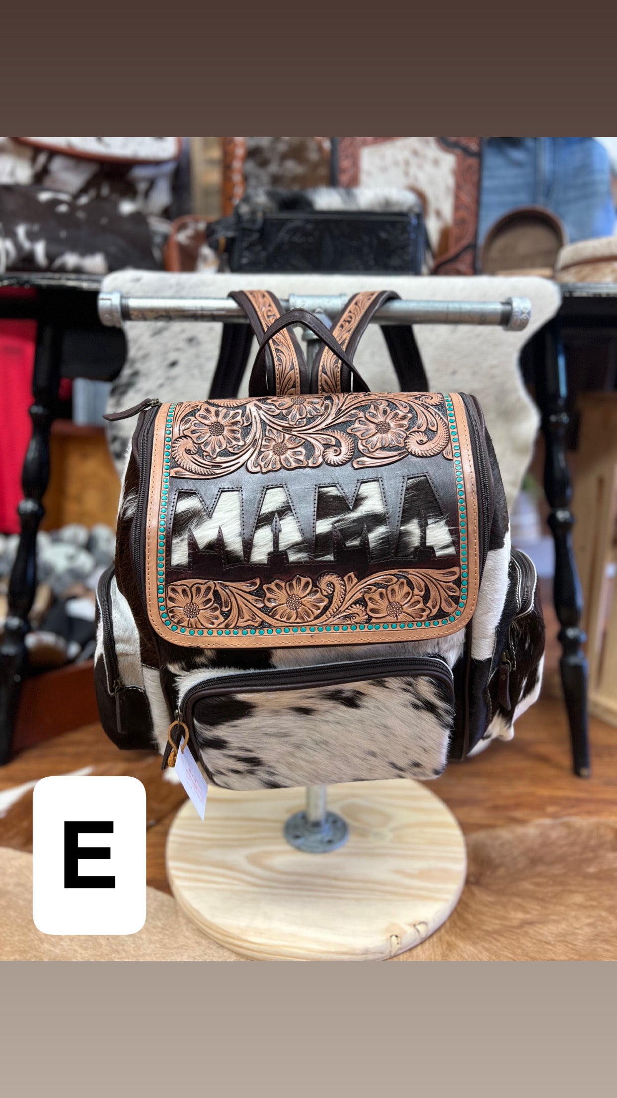 Cowhide & Genuine Leather Backpack