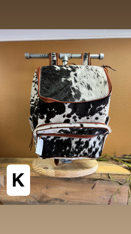 Cowhide & Genuine Leather Backpack