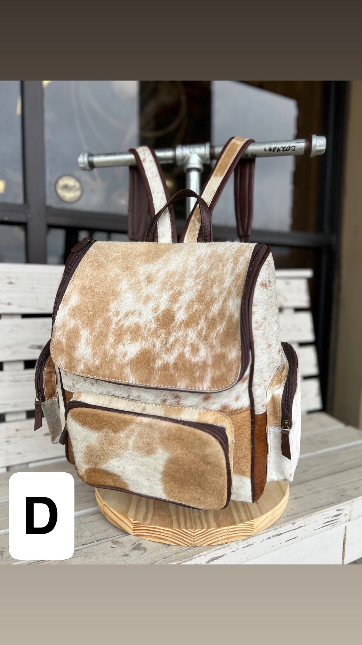 Cowhide & Genuine Leather Backpack