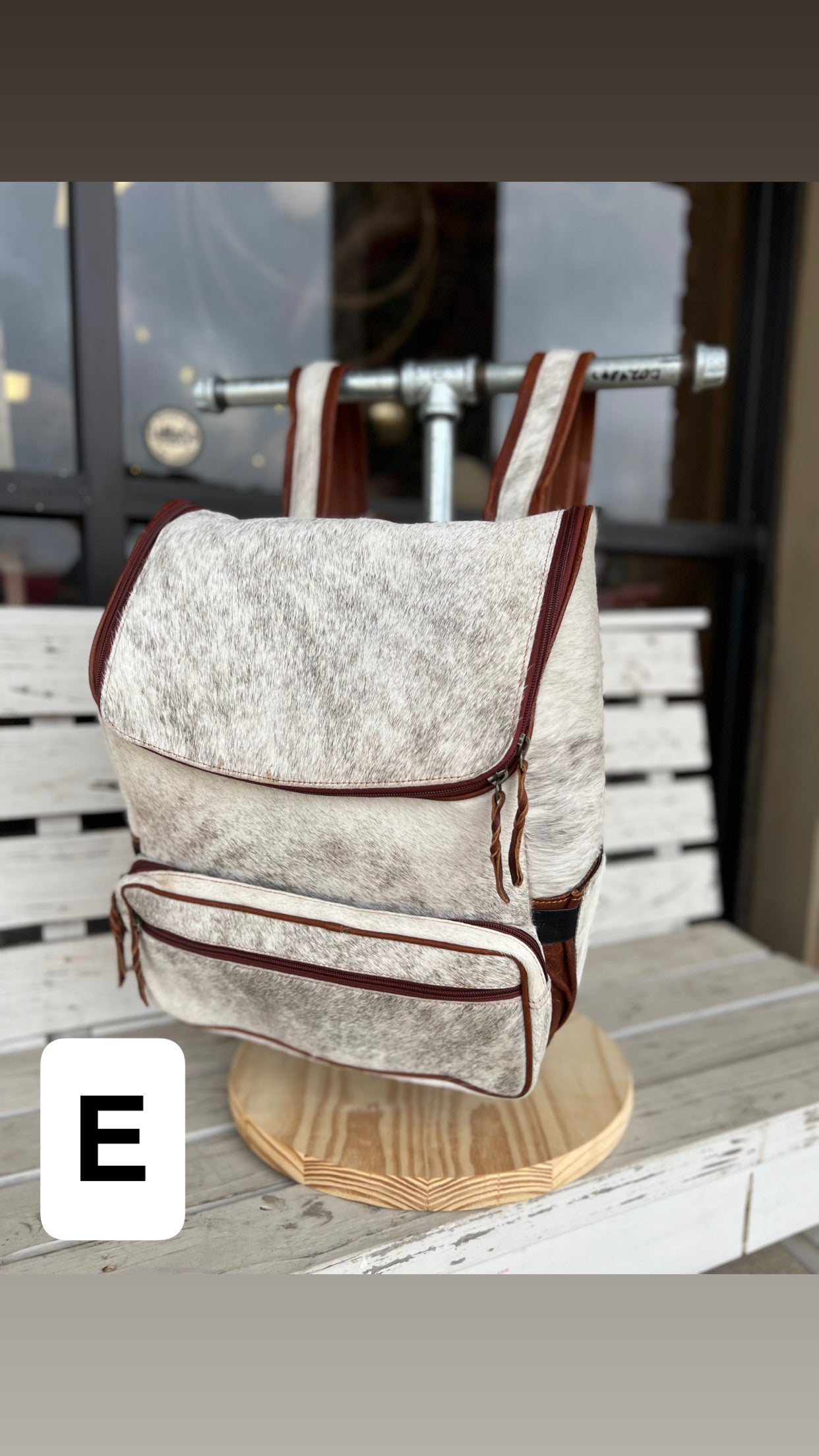 Cowhide & Genuine Leather Backpack